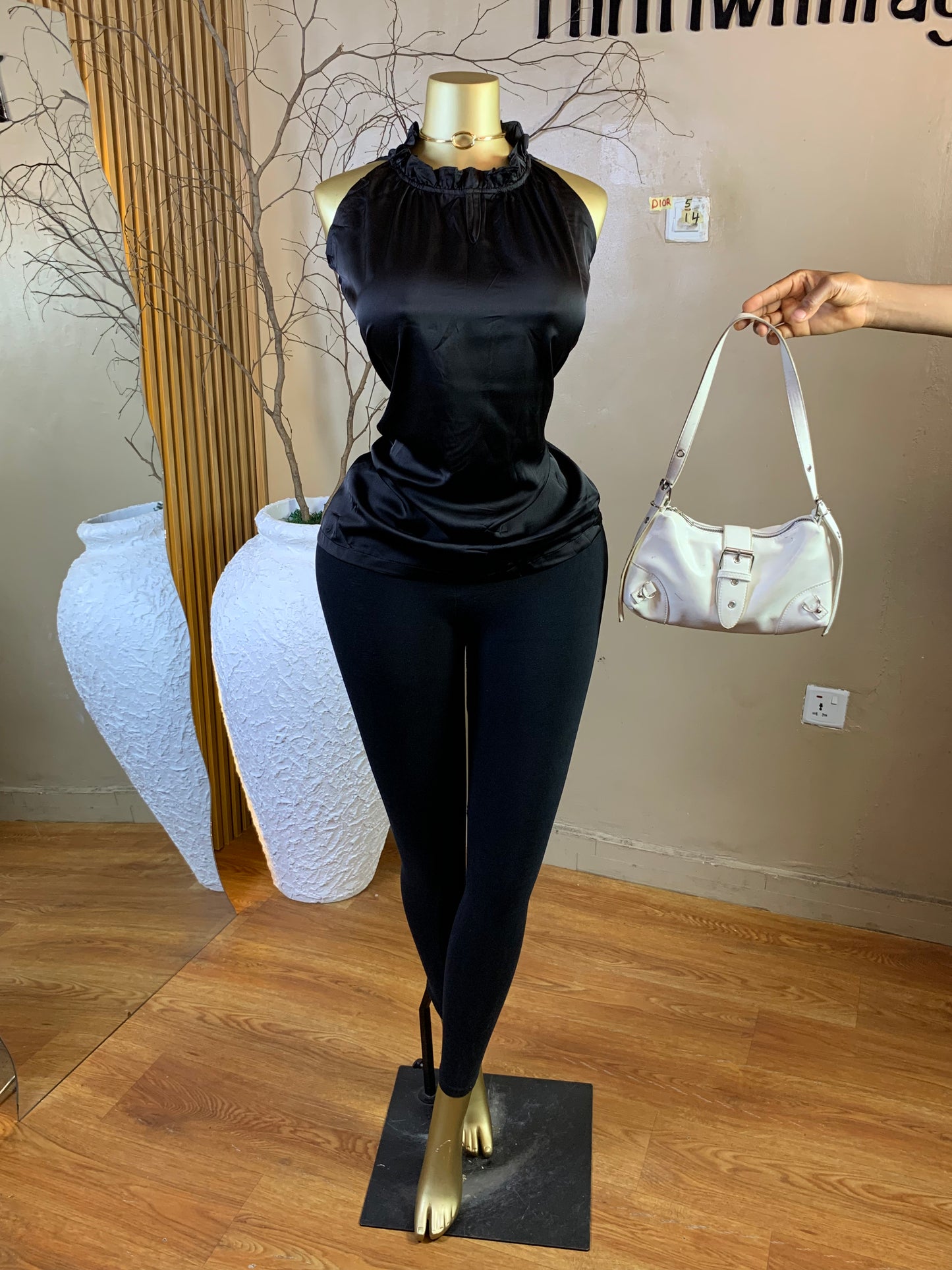LOLA5 SIZE14 Silk top only
