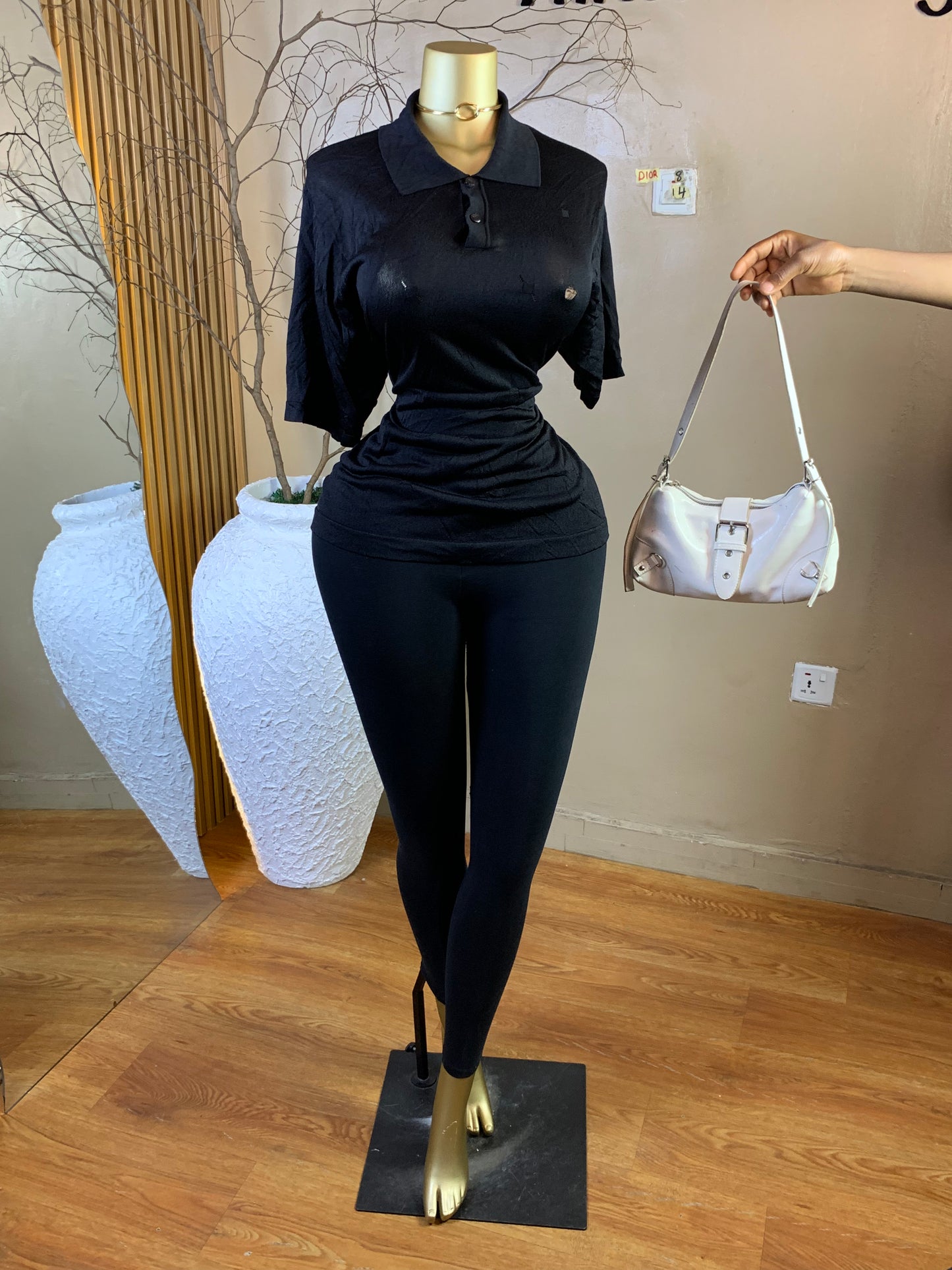 LOLA8 SIZE14 black top