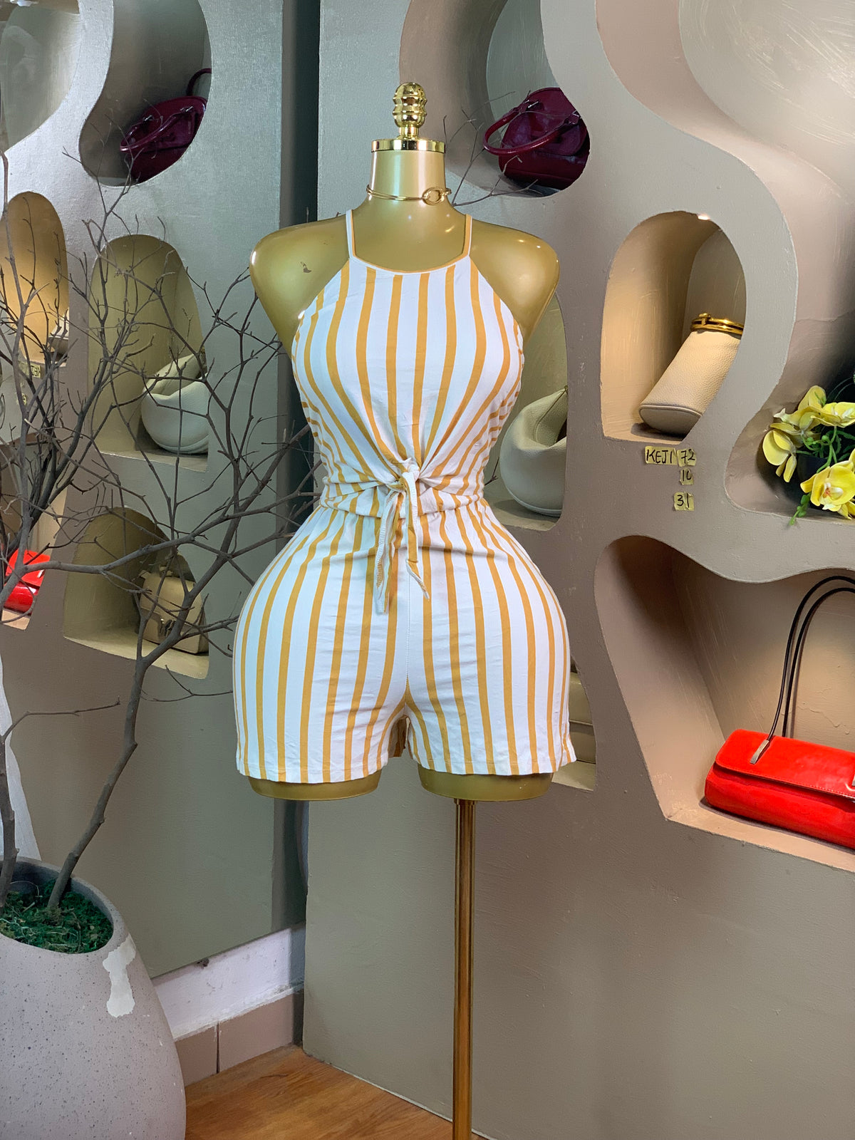KEJI72 SIZE10 Length31 playsuit