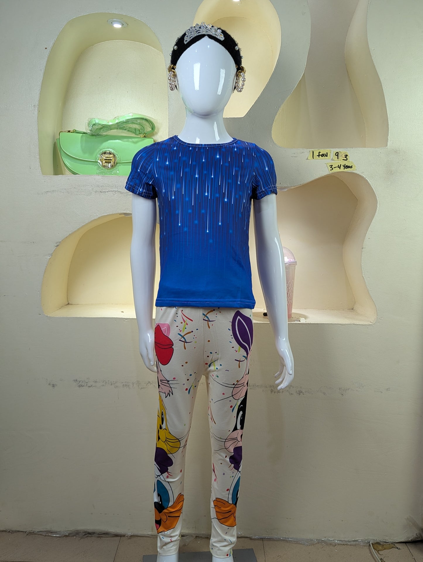 1FAV93 3-4yrs(pant only)