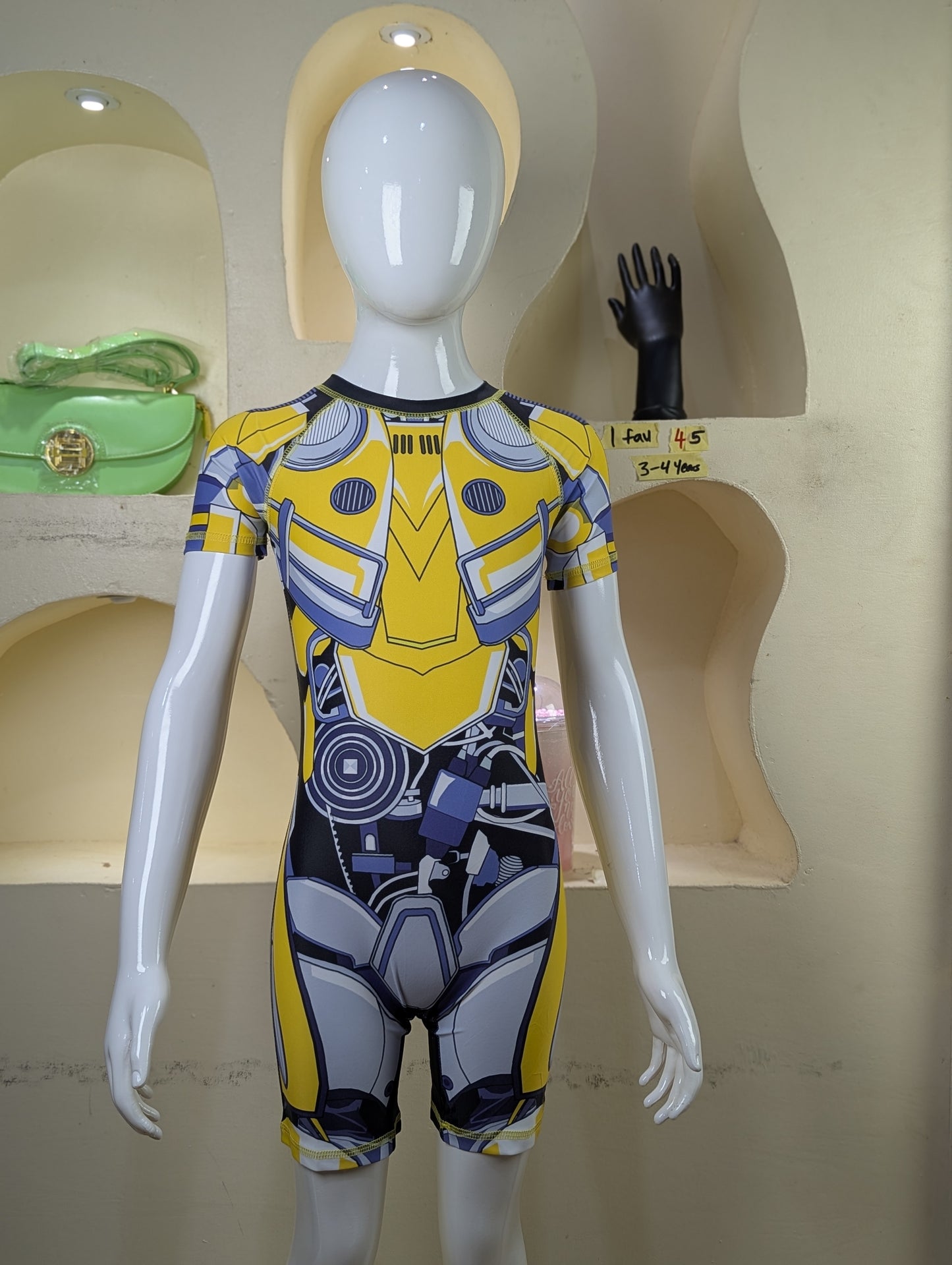 1FAV45 3-4yrs(swim suit)