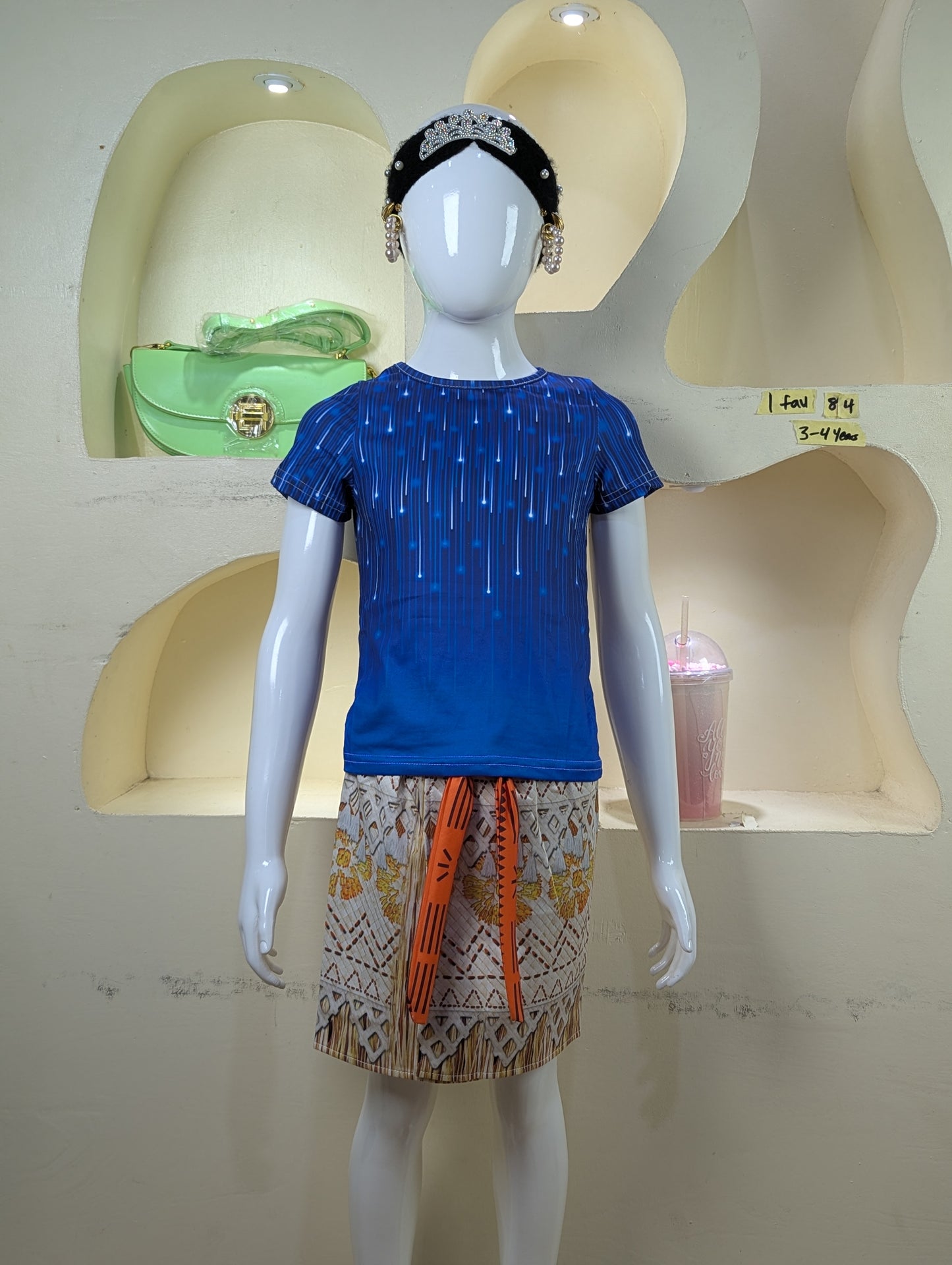 1FAV84 3-4yrs(skirt only)