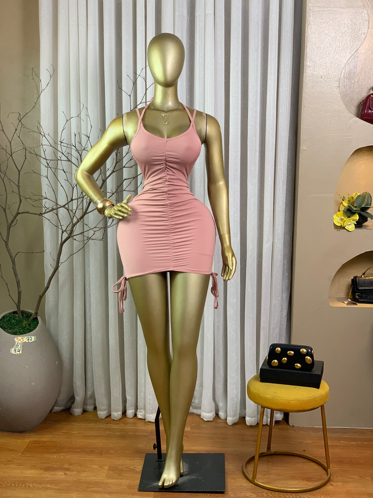 JOY72 SIZE6 DRESS Length34