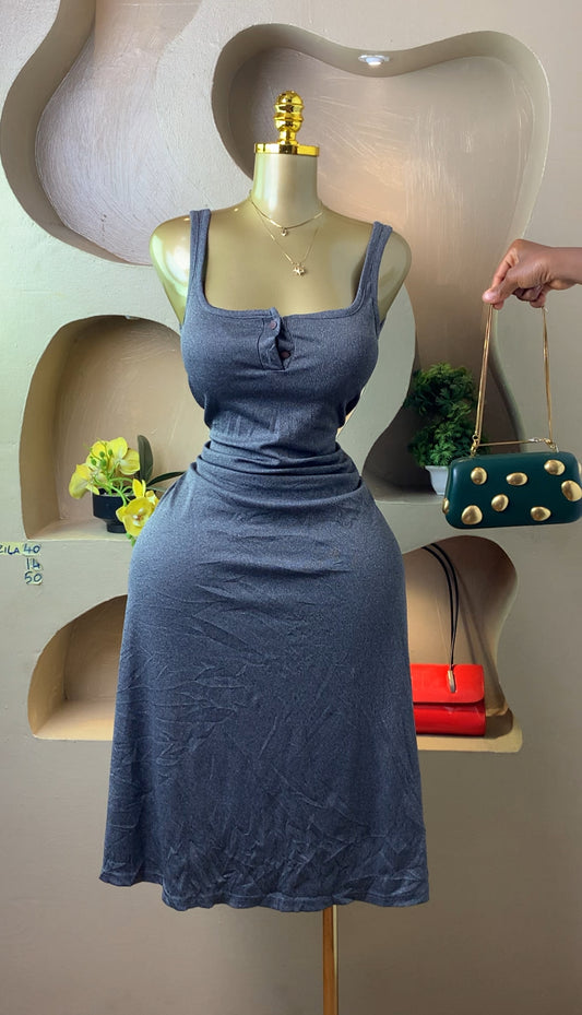 ZILA40 GREY DRESS SIZE14 Length50