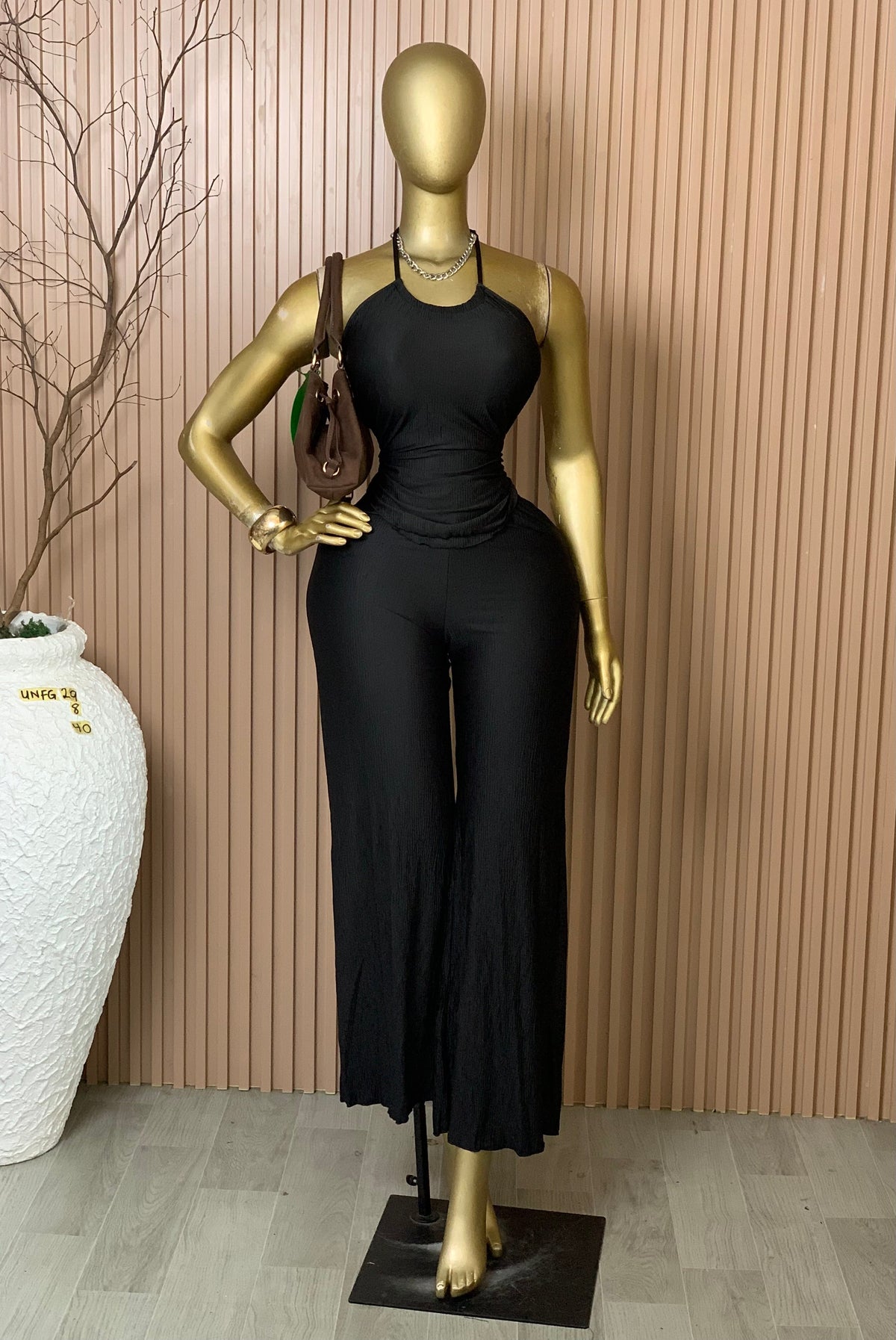 Unforgettable29 SIZE8 Length40 Brand new black two piece