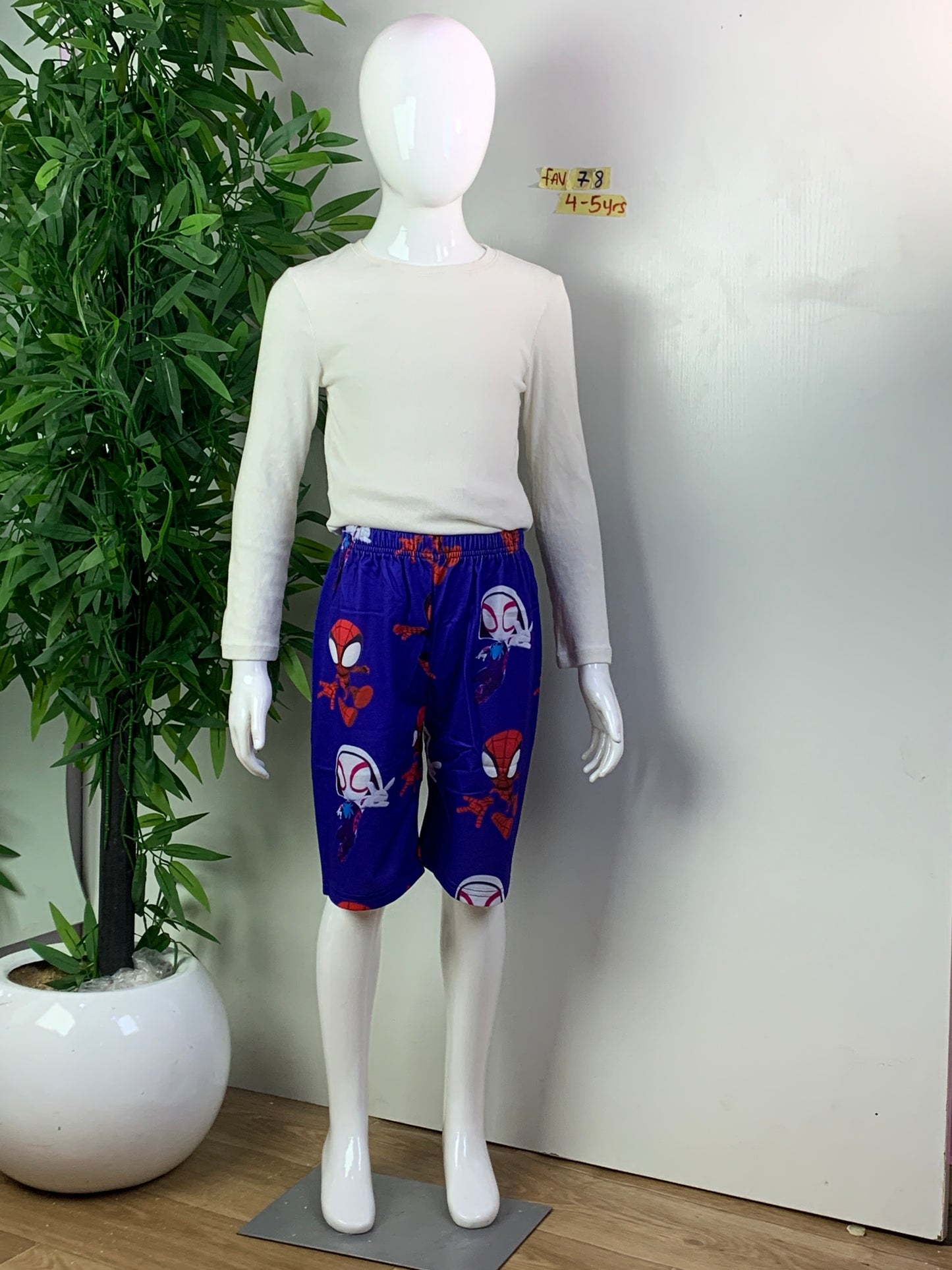 FAV78 4-5yrs(short only)