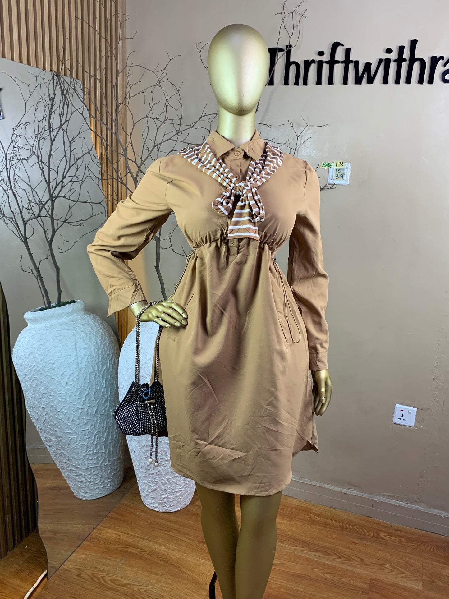 SIZE10 BABE18 LENGTH39(Brown)