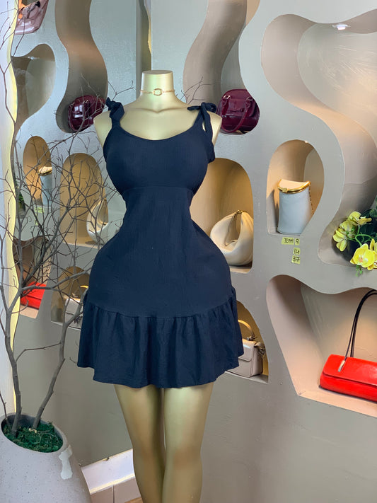 TEMMY9 SIZE14 Length37 black dress