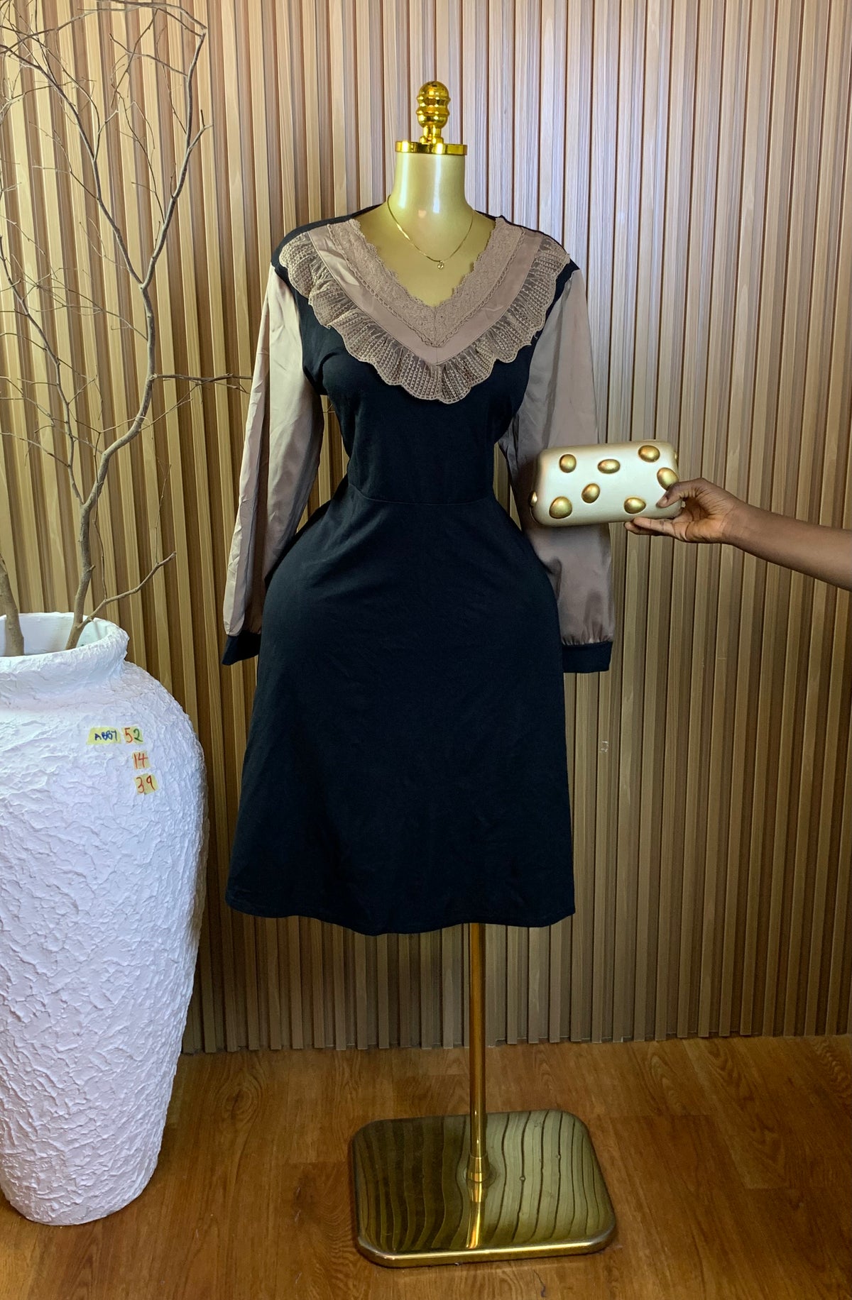 ABBY52 SIZE14 Length39 corporate dress