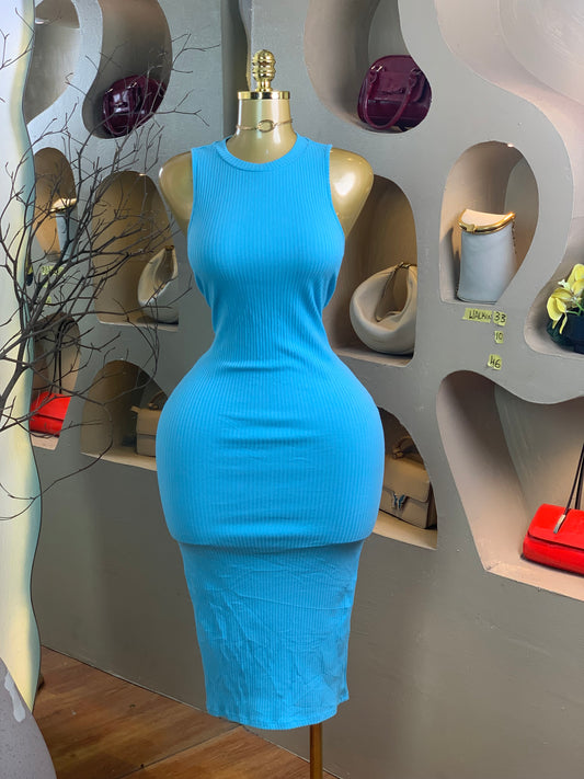 WALK-IN33 SIZE10 Length46 Bluedress