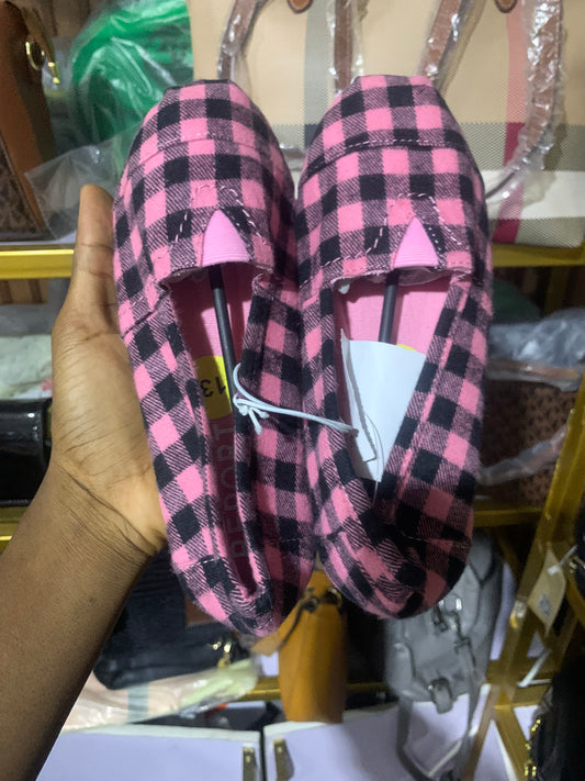 PINK&BLACKSHOE11 SIZE13