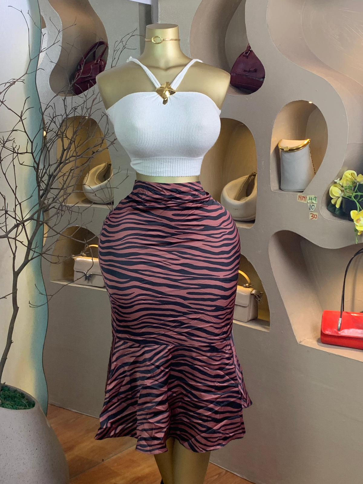 NIMI49 SIZE10 Length30(skirt only)