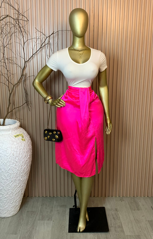DEBBY10 SIZE12 Length32 silk skirt