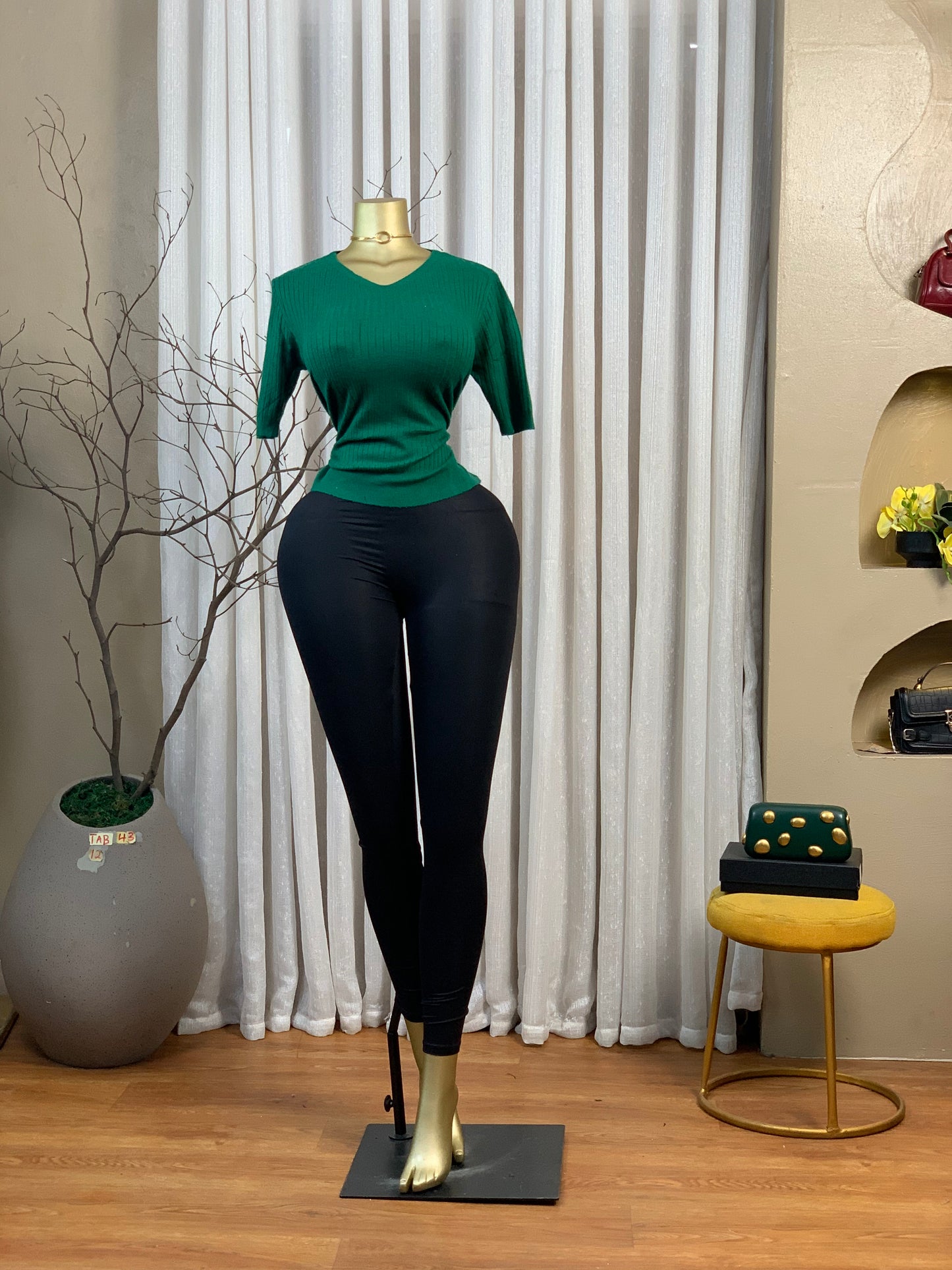 TAB43 SIZE12 Green TOP