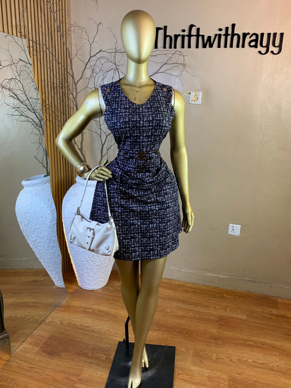 SADE11 SIZE12 Length40 dress