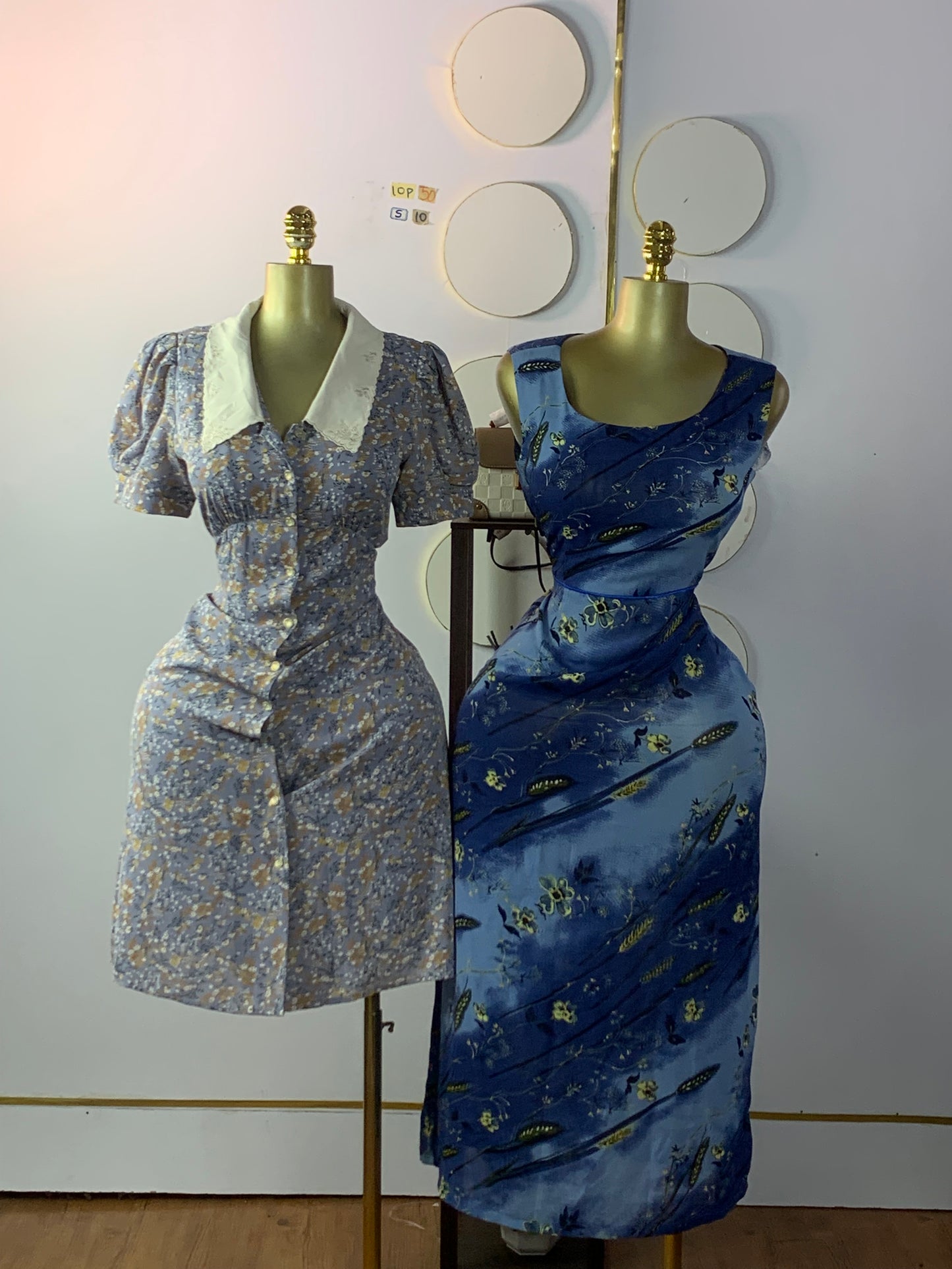 SIZE10 10p50B(blue floral)