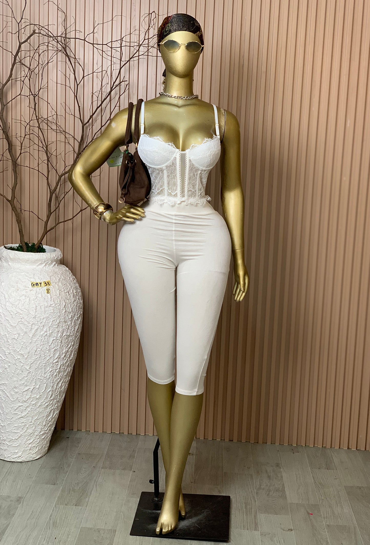 SIZE8 GLAMOUR CORSET31 WHITE