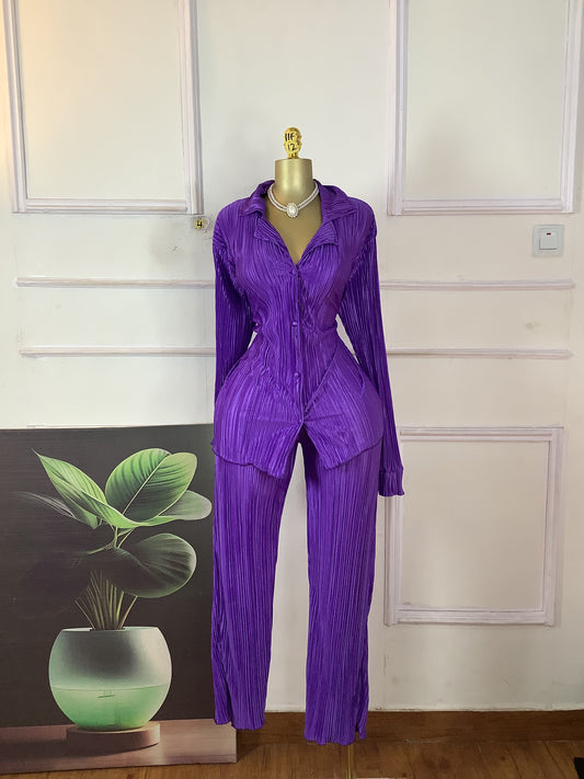 11F4 (purple brand new two piece)