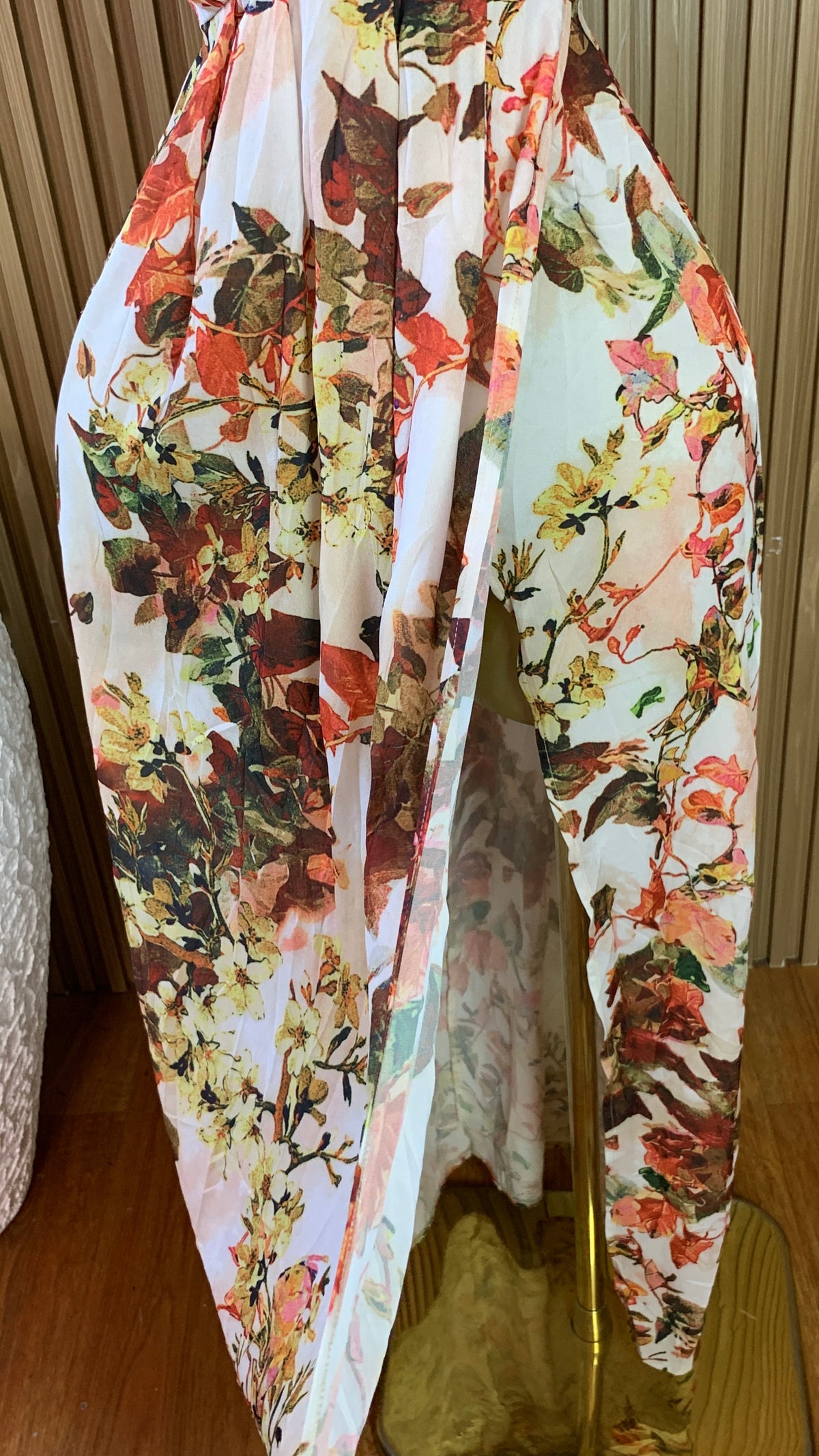 NELLY60 SIZE8 Length59 Floral dress