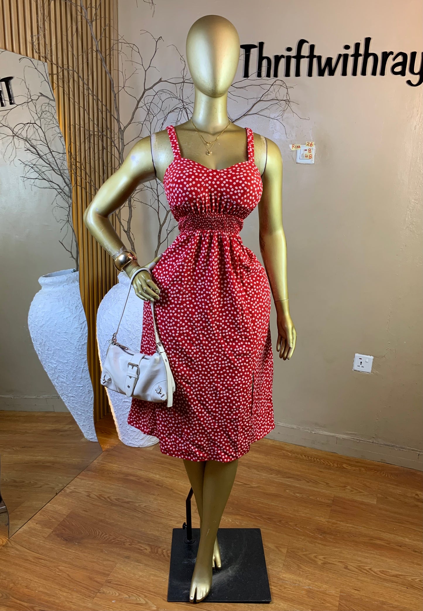 RINA26 SIZE8 Length48 dress