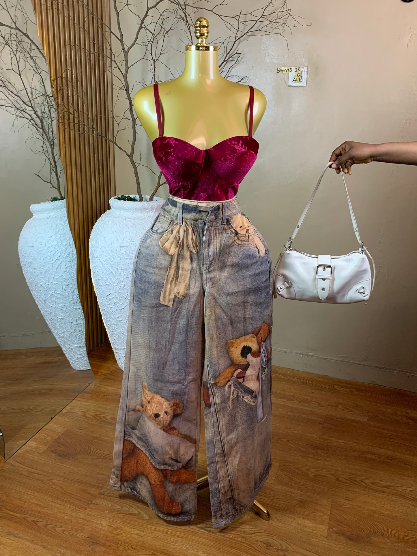 SIZE10 BAGGYB26 Length41 Jean only