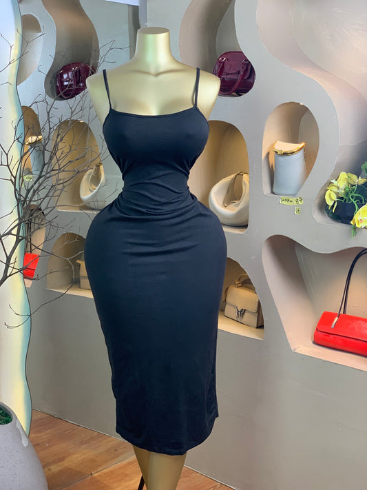 WALK-IN87 SIZE16 black dress