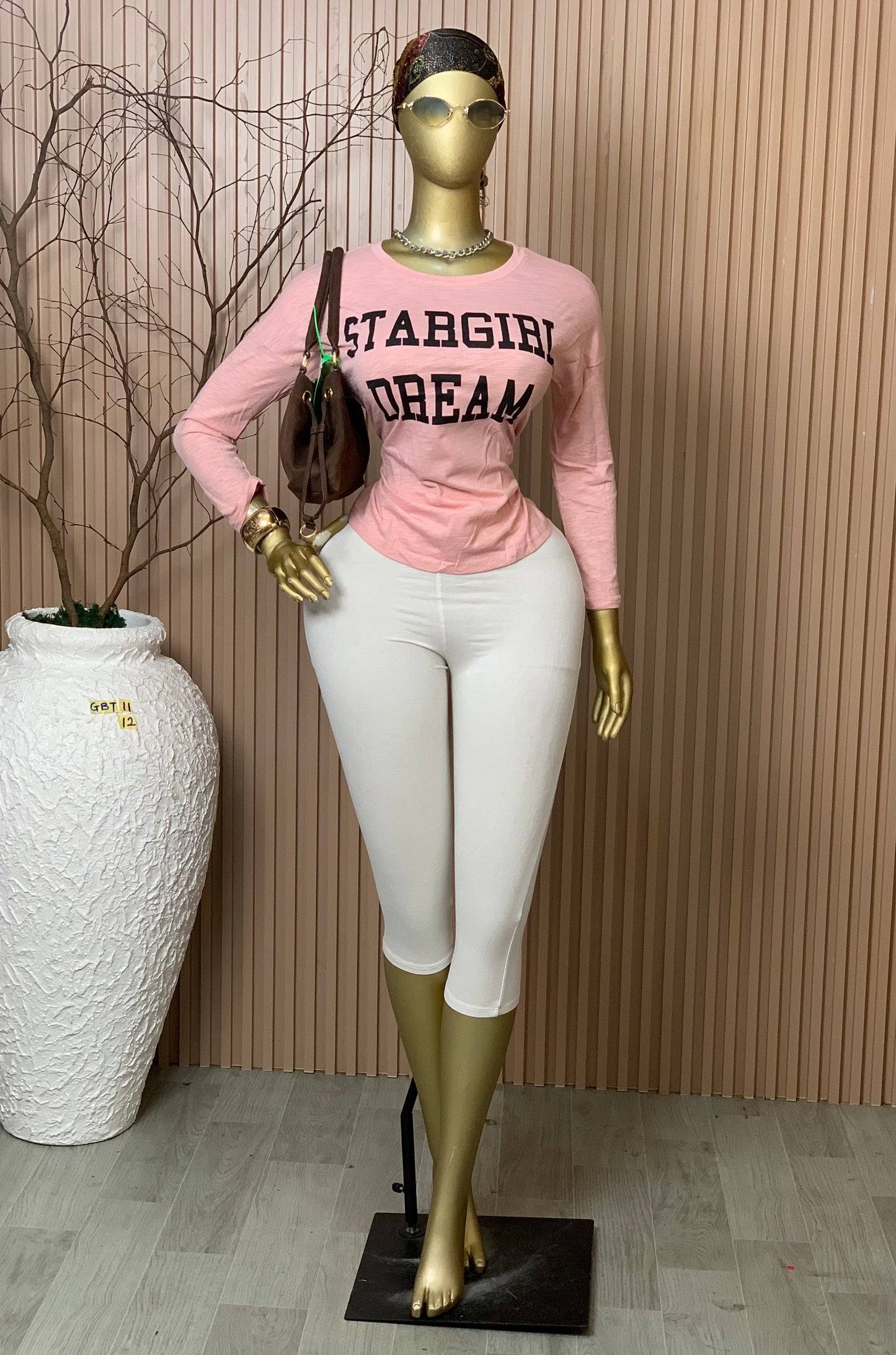 SIZE12 GLAMOUR BASIC TOP11 PINK