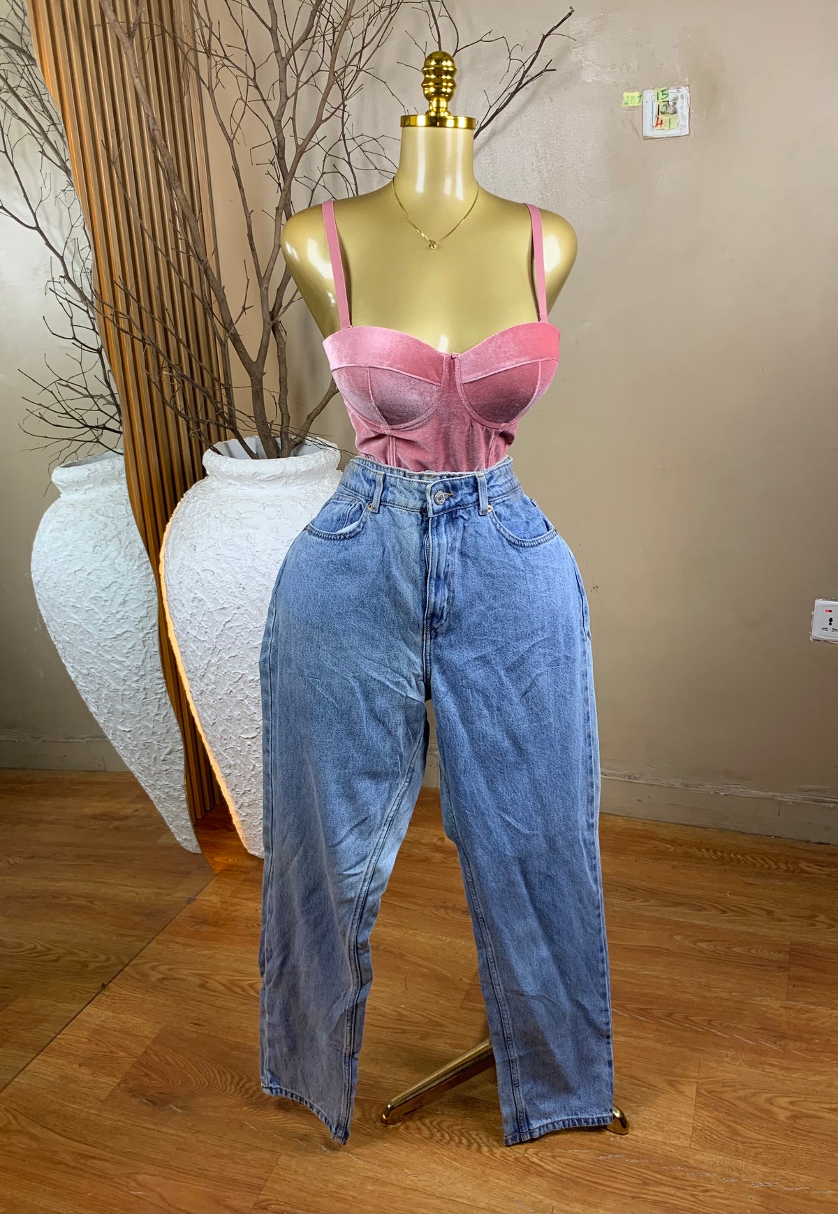 2Baggy Jean15 SIZE12 Length41(Jean)