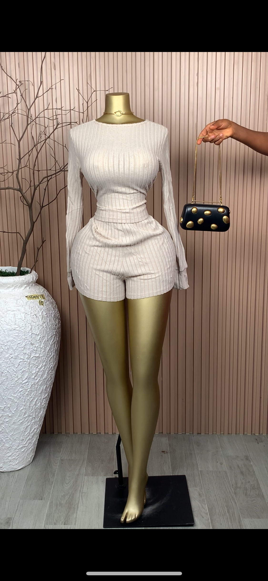 UK Size 10 Tiffany15 Brand New Two Piece Cream