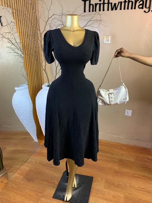 TOYO73 SIZE10 black dress