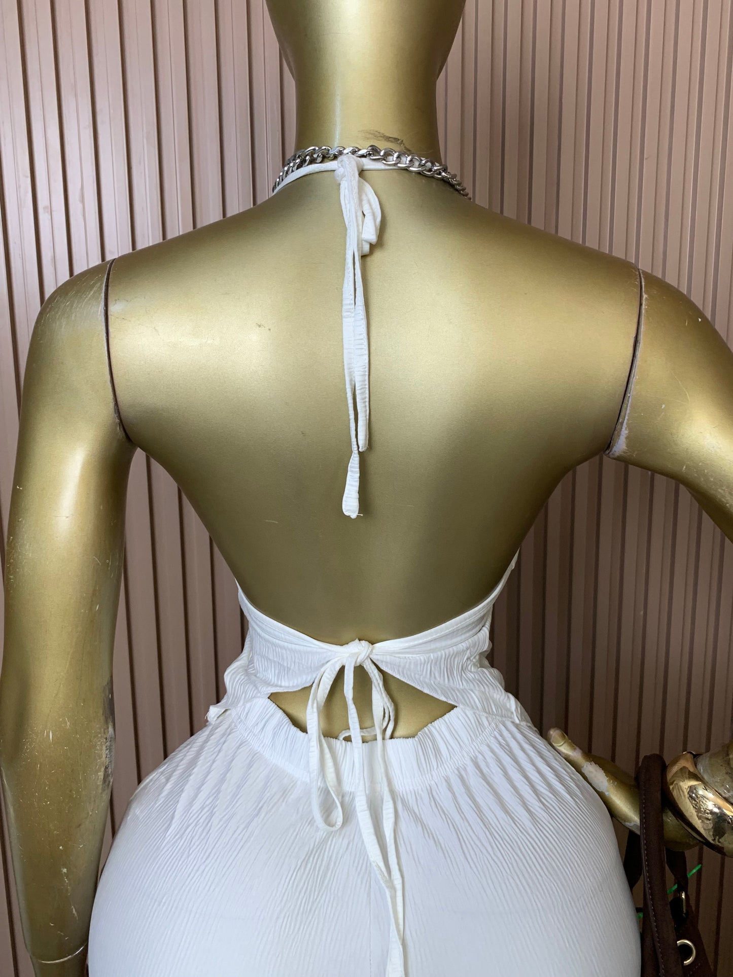 Unforgettable14 SIZE8 Length39 Brand new white two piece