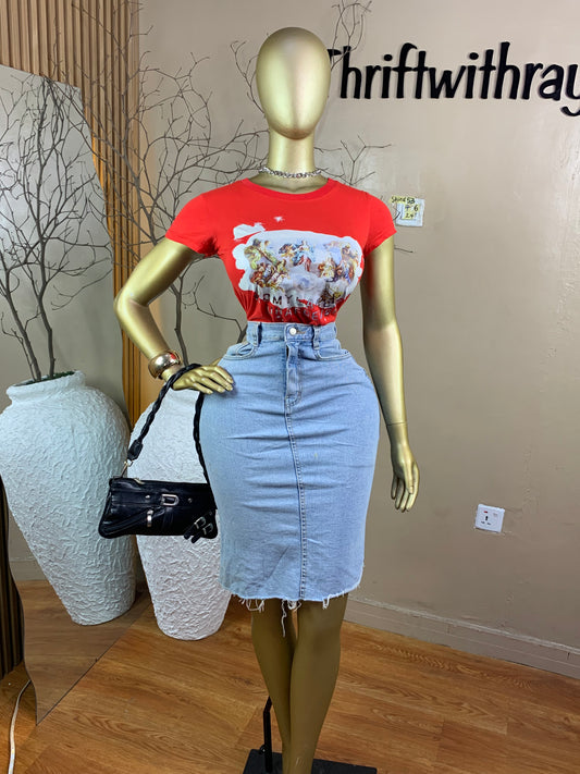 SIZE6 Shine53 Length24(Skirt only)