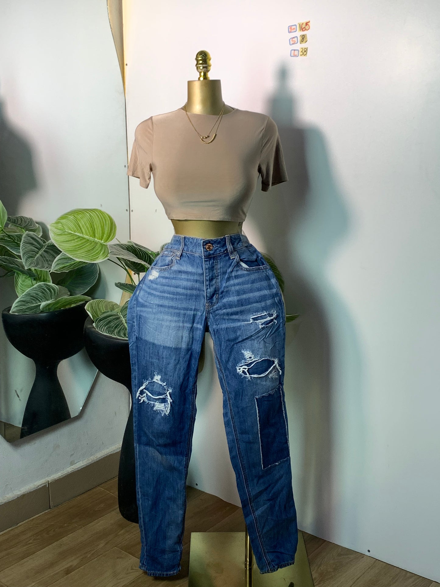 SIZE8 8M165 Length38 (Jean Only))