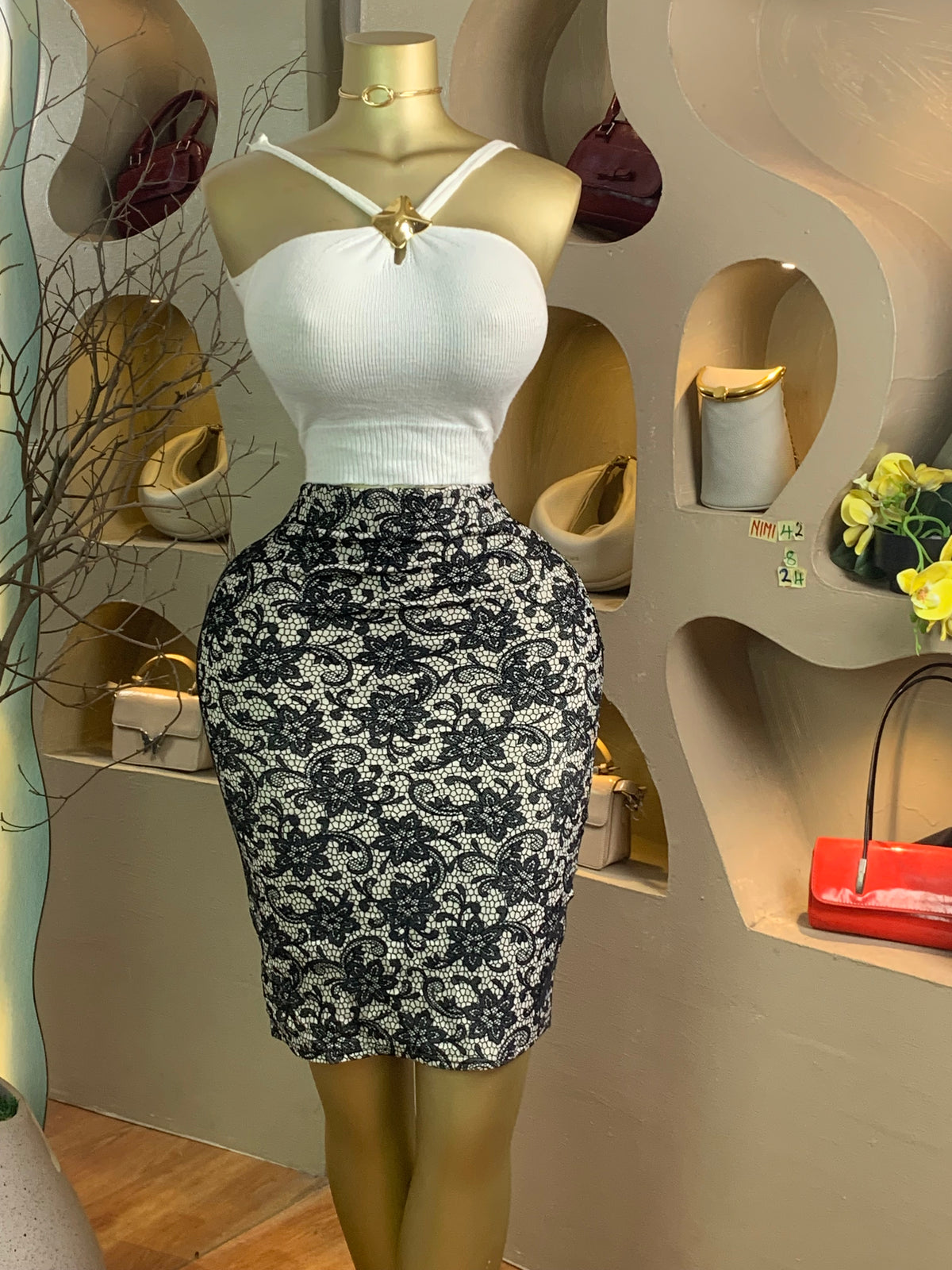 NIMI42 SIZE8 Length24(skirt only)