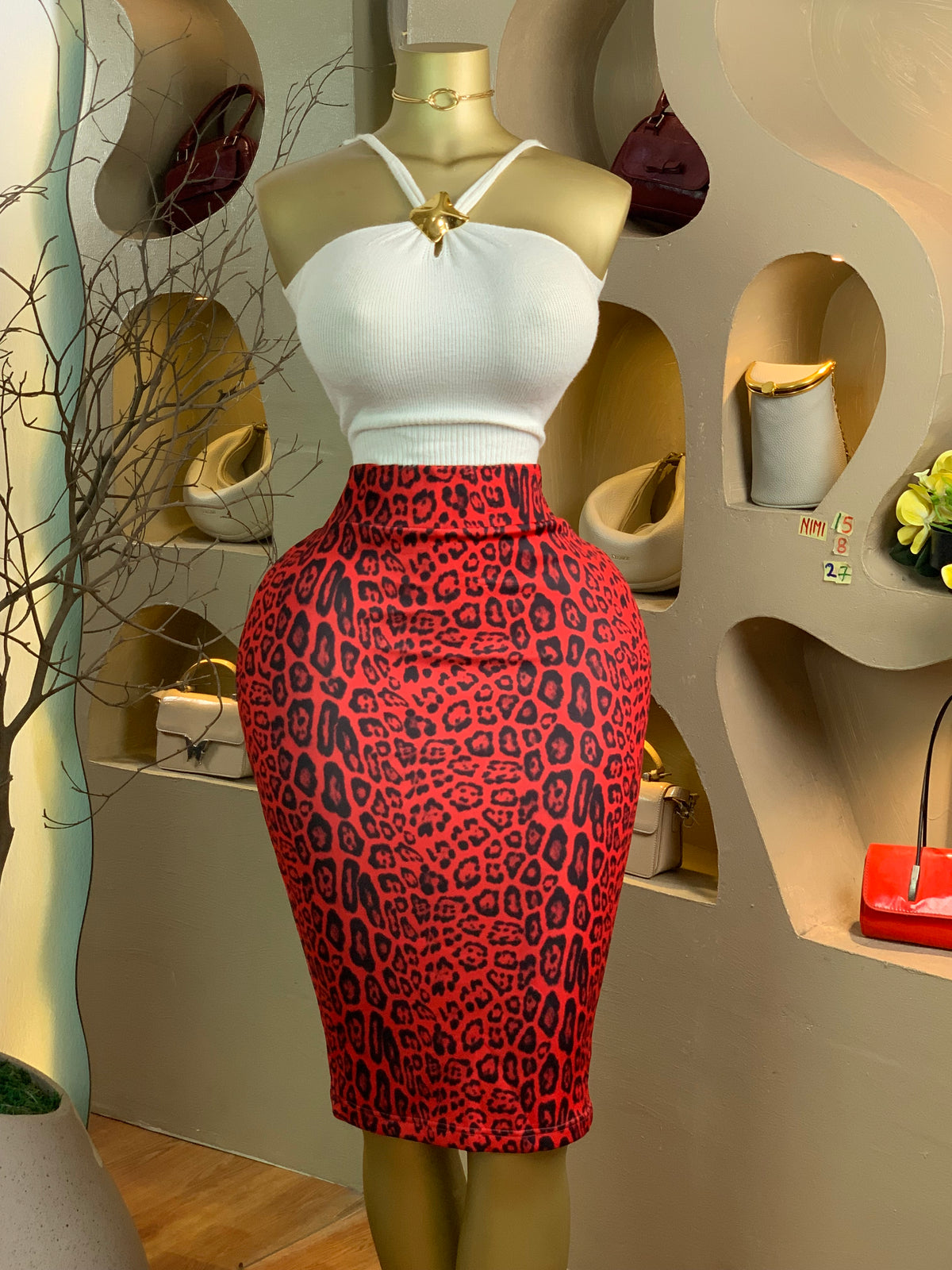 NIMI15 SIZE8 Length27(skirt only)