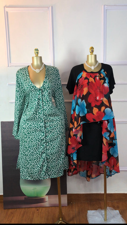 8w14a size 18(green dress)