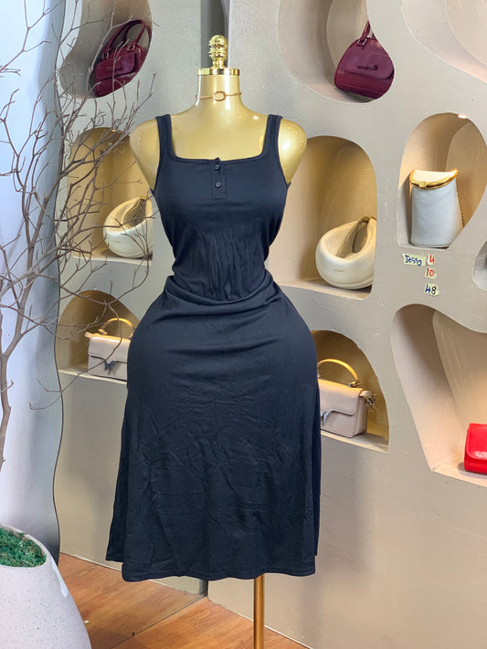 JESSY4 SIZE10 Black DRESS Length48