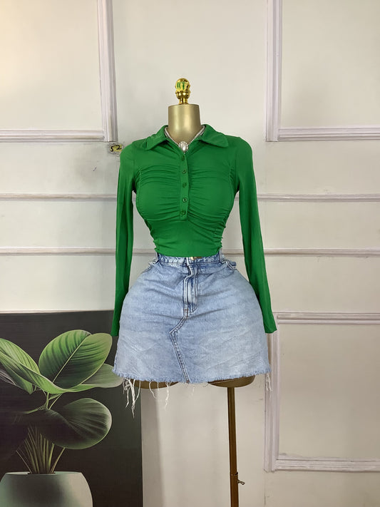 11T52 size 6-10 (brand new crop top only )