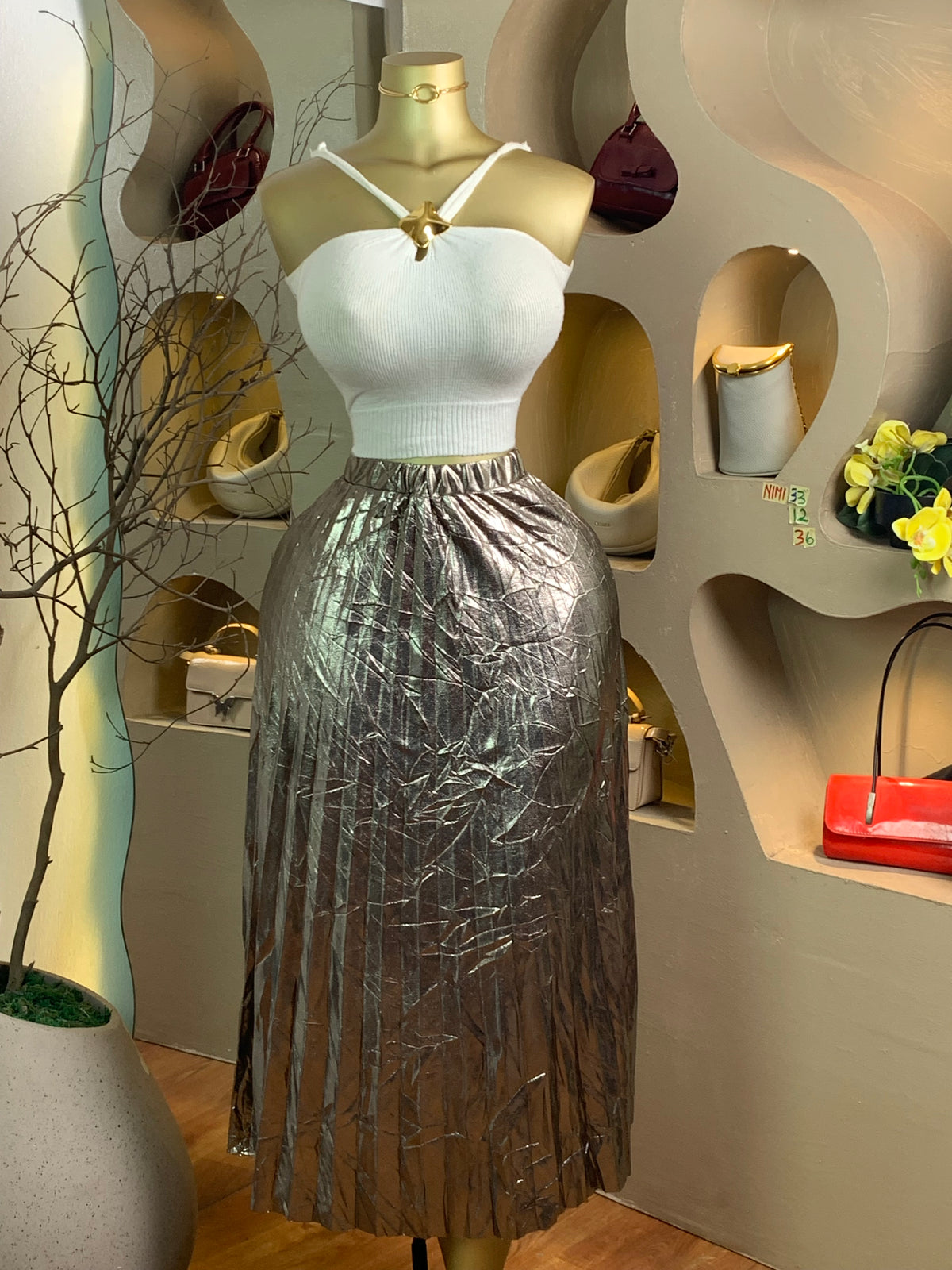 NIMI33 SIZE12 Length36(skirt only)