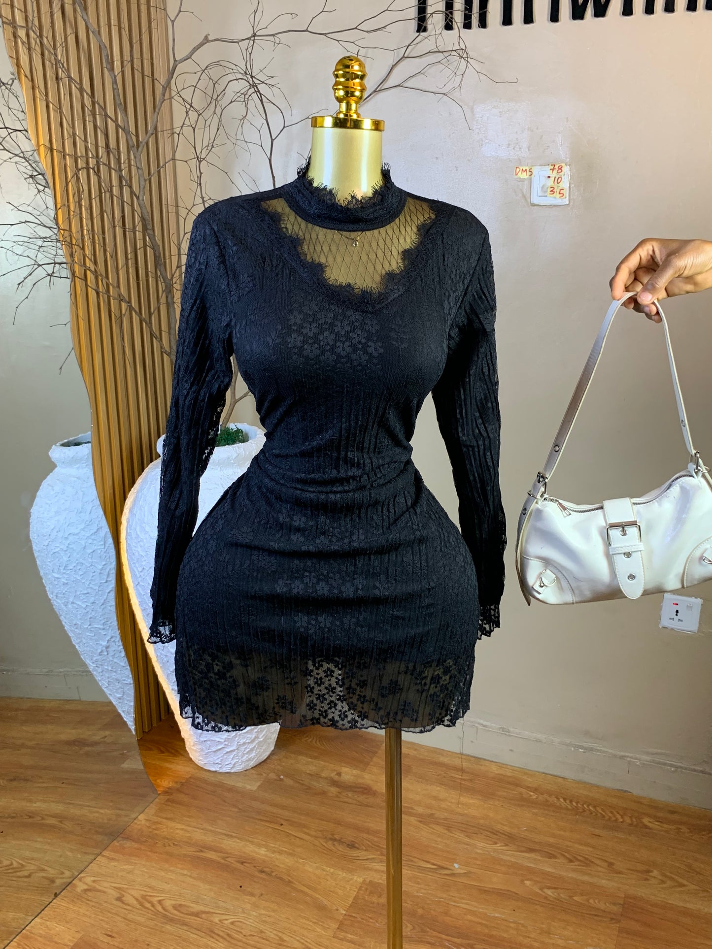DAMSEL78 SIZE10 Length35 black