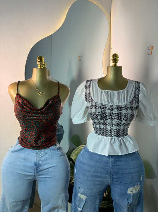 SIZE6 8I37B (Black and white)