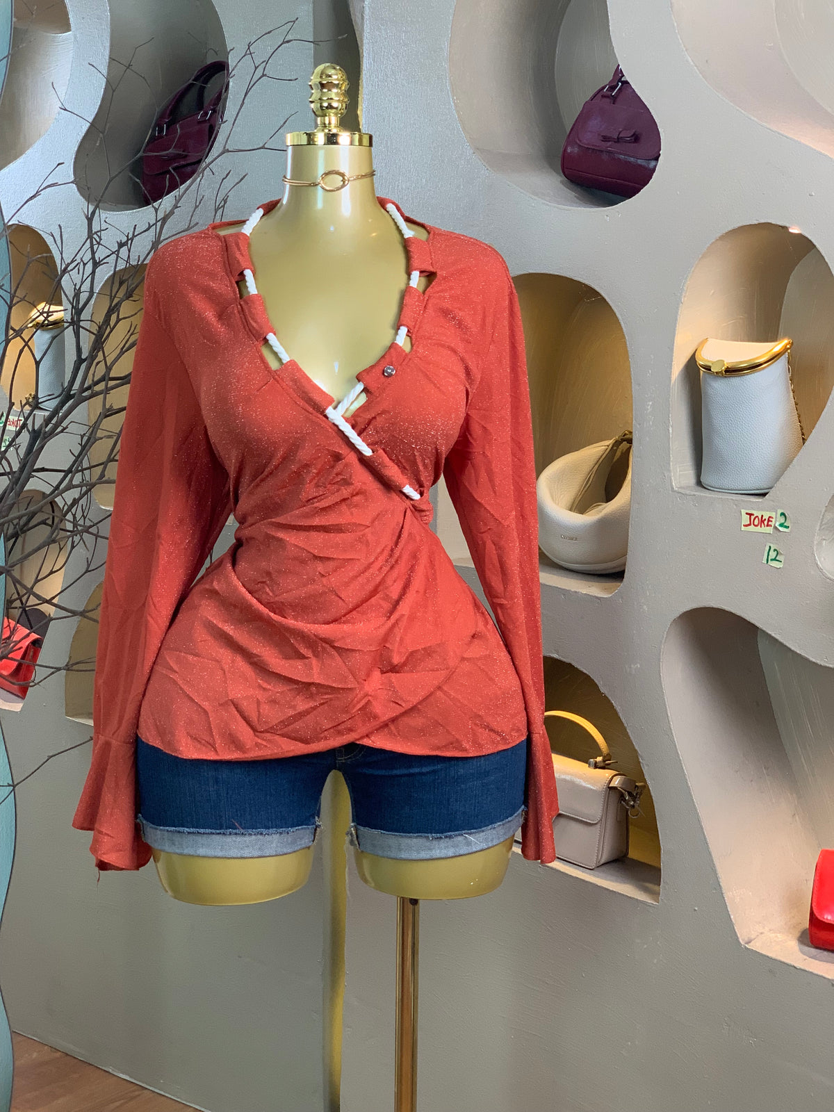 JOKE2 SIZE12(wrap top)