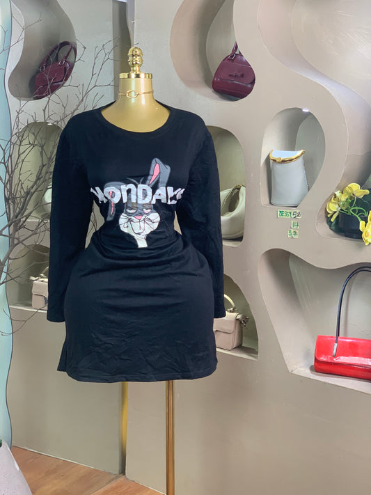 DESSY52 SIZE14 Length37 blackdress