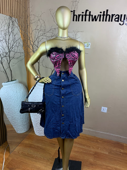 SIZE8 Shine49 Length30(Skirt only)