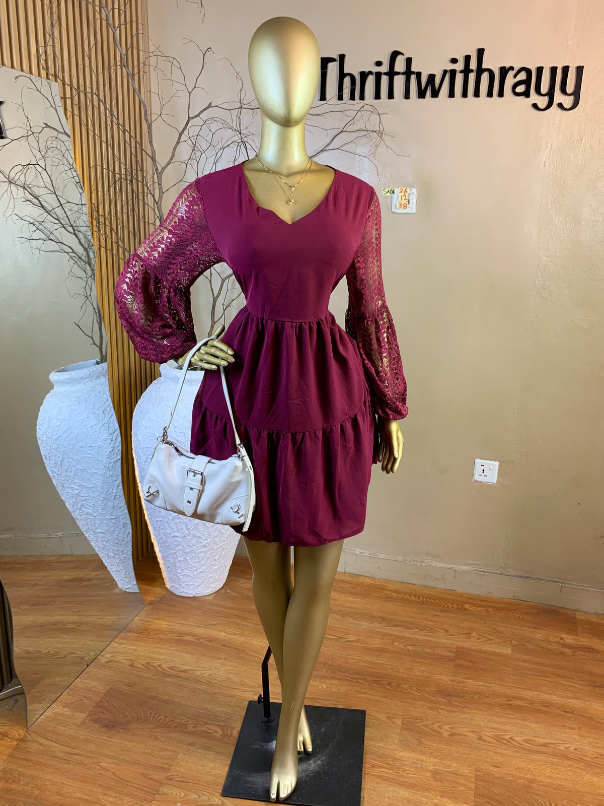 SADE26 SIZE12 Length38 free dress