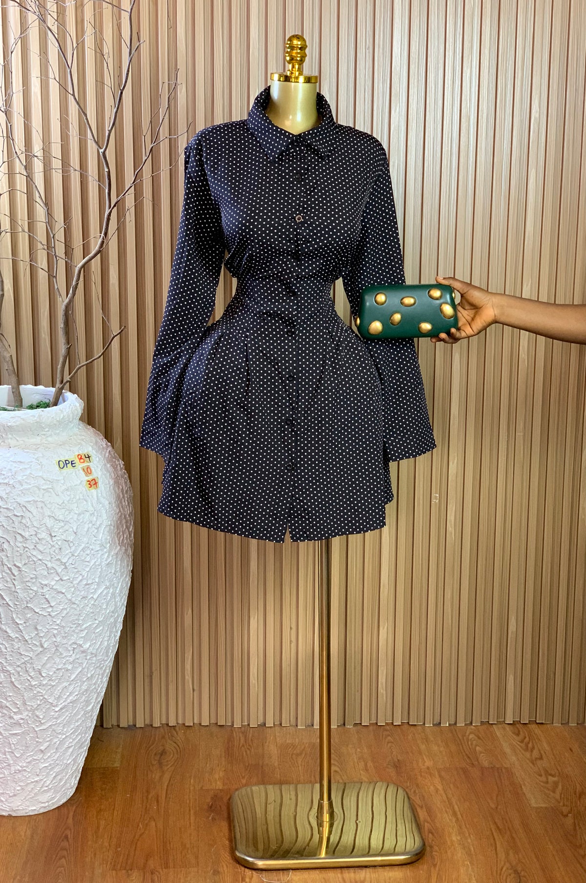 OPE84 SIZE10 Length37 corporate dress