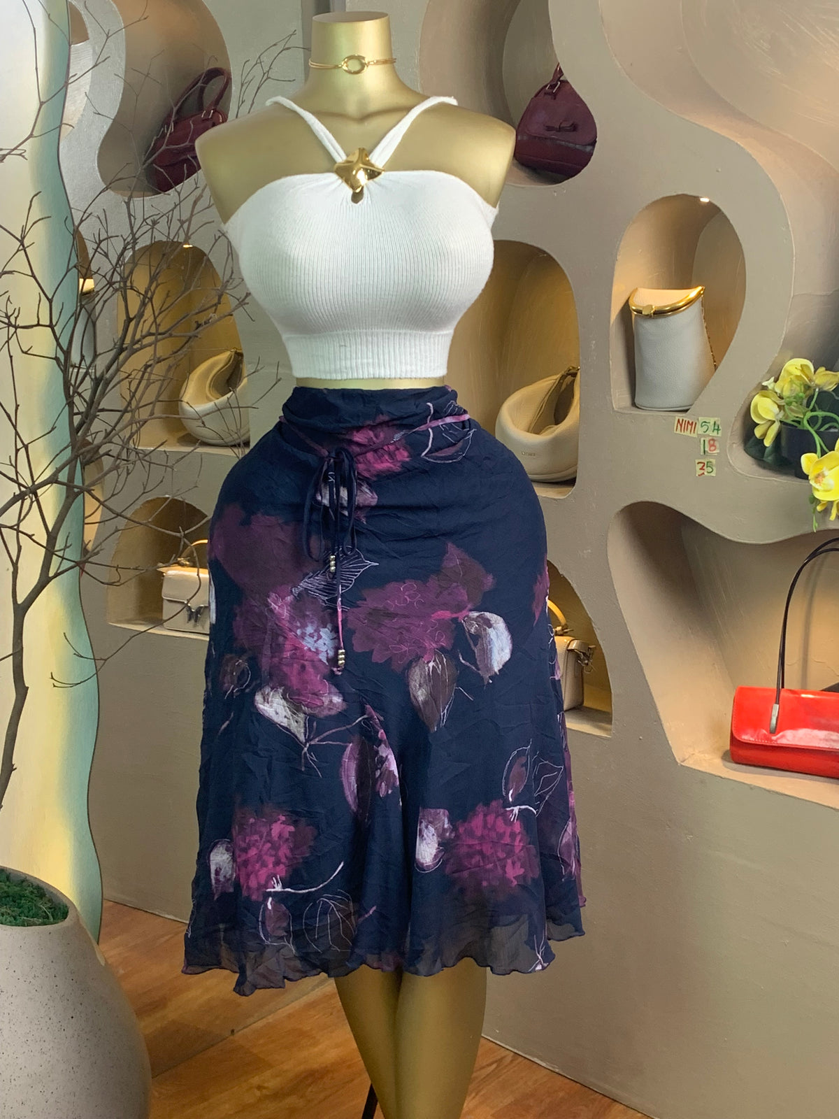 NIMI54 SIZE18 Length35(skirt only)