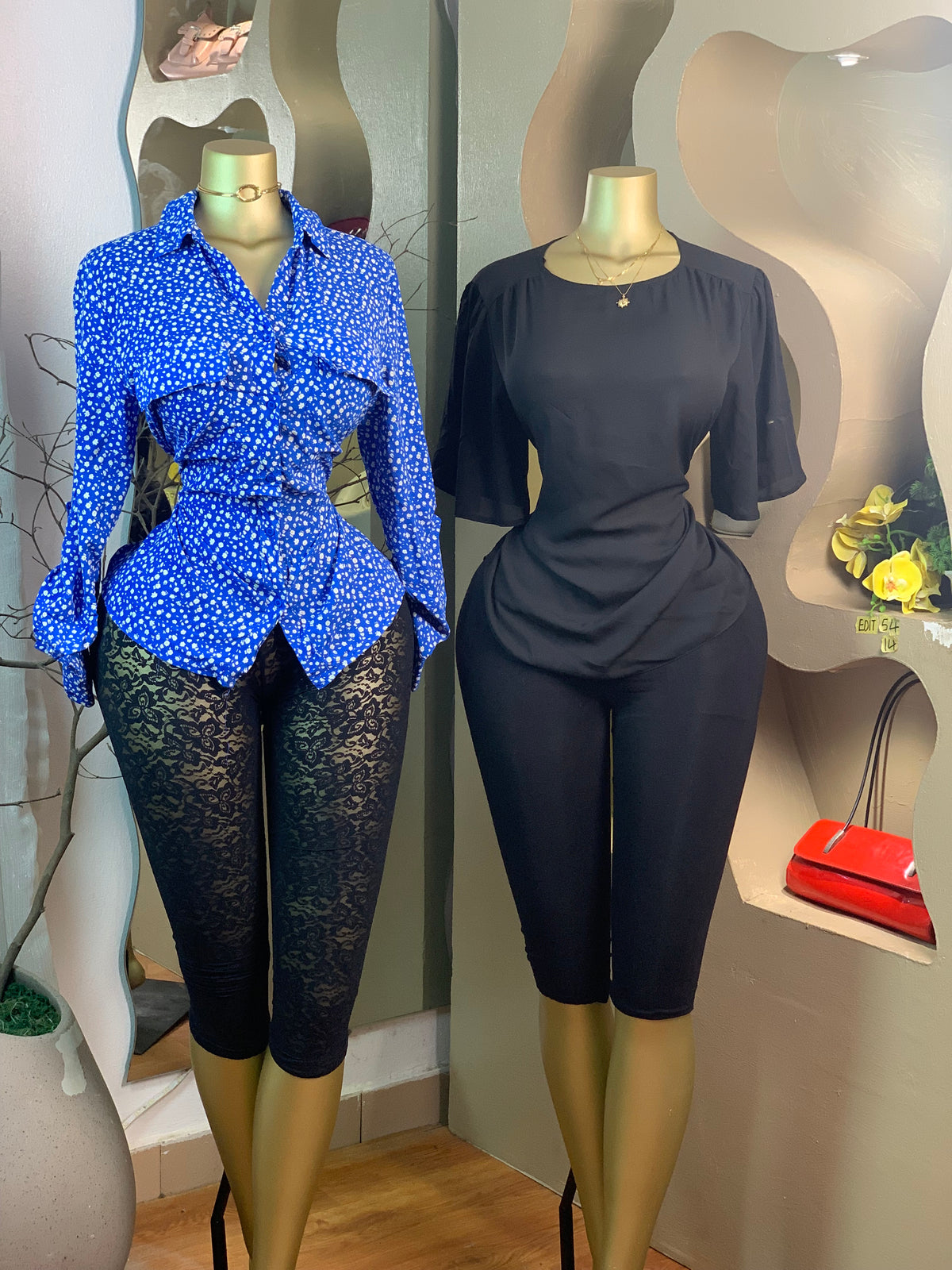 EDIT54a SIZE14 Blue top