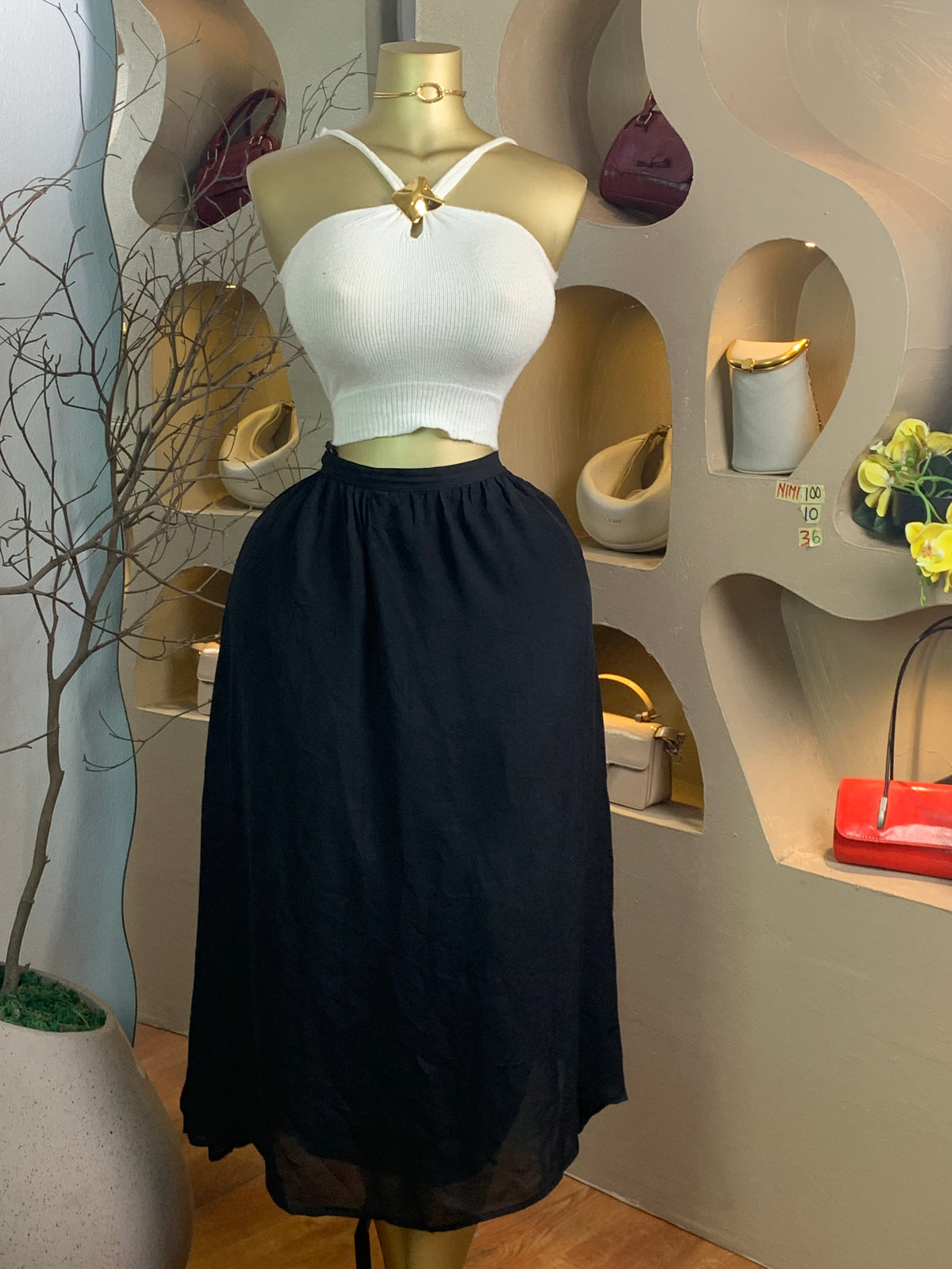 NIMI100 SIZE10 Length36(skirt only)