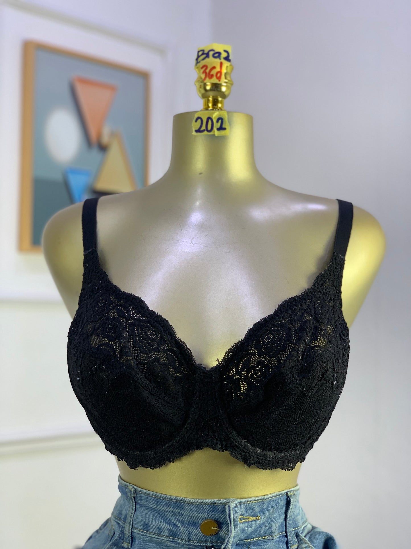 SIZE 36D BRA2 202